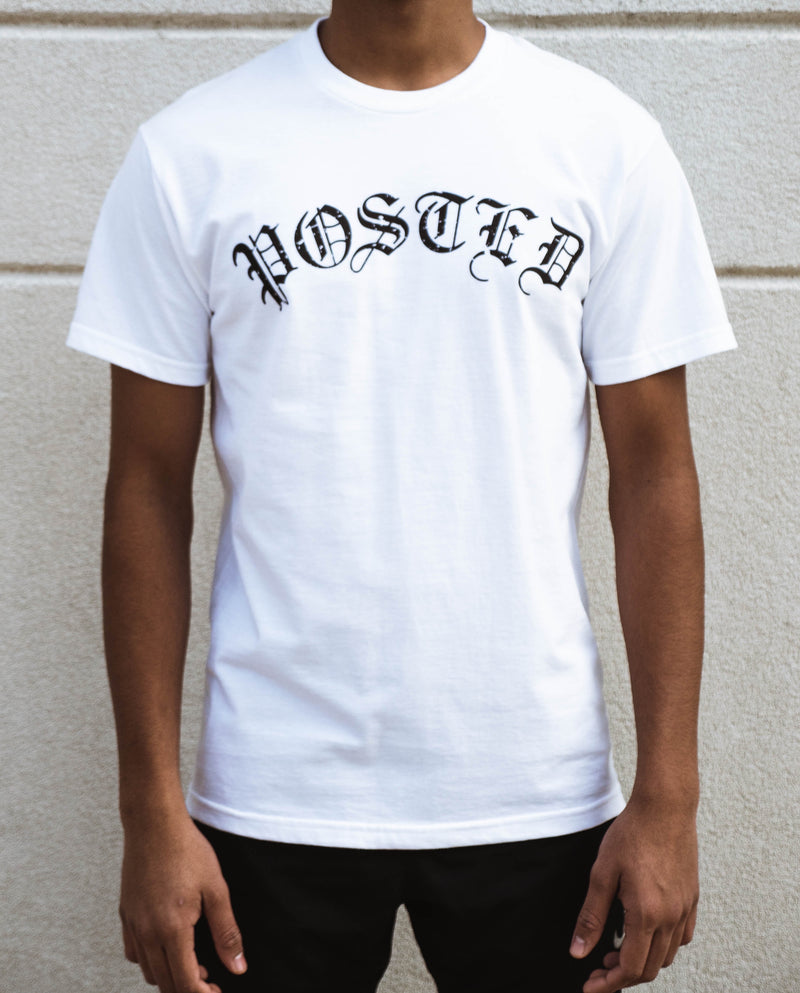 Posted / White T-Shirt