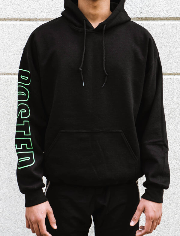 POSTED / Black Hoodie