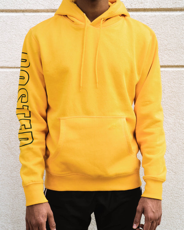 POSTED / Yellow Hoodie